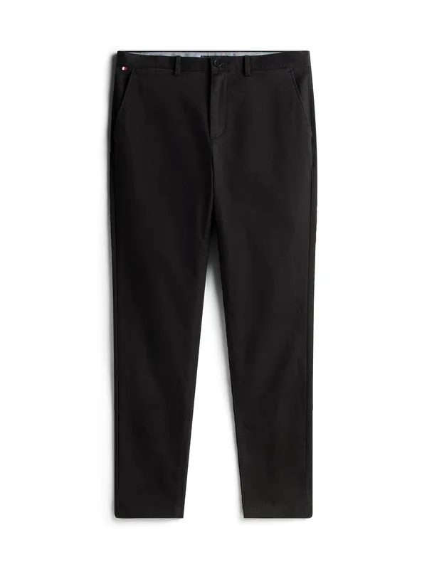 Основные чиносы в стиле гарлем Tommy Hilfiger, Black — фото 4