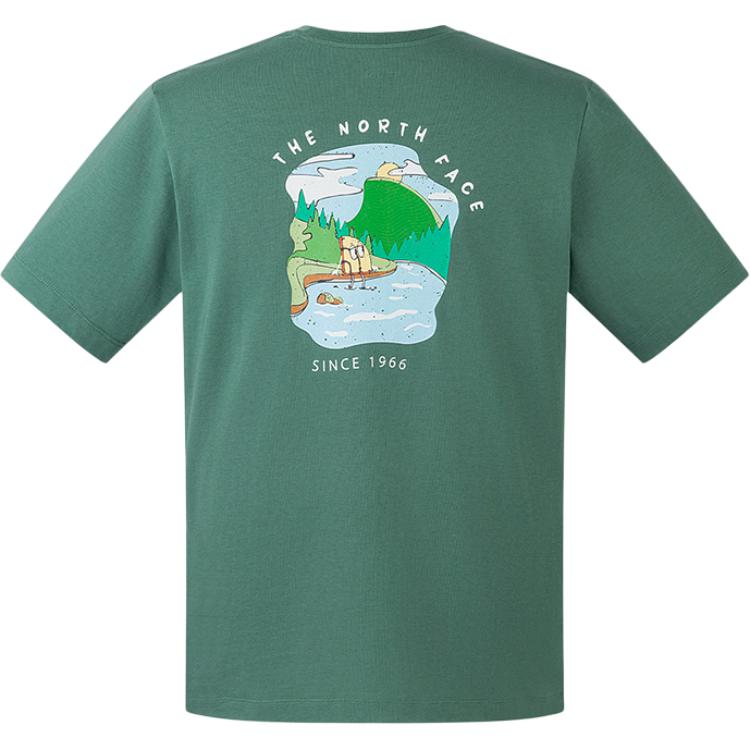 

THE NORTH FACE Футболка Unisex Alusheng Green, Зеленый, THE NORTH FACE Футболка Unisex Alusheng Green