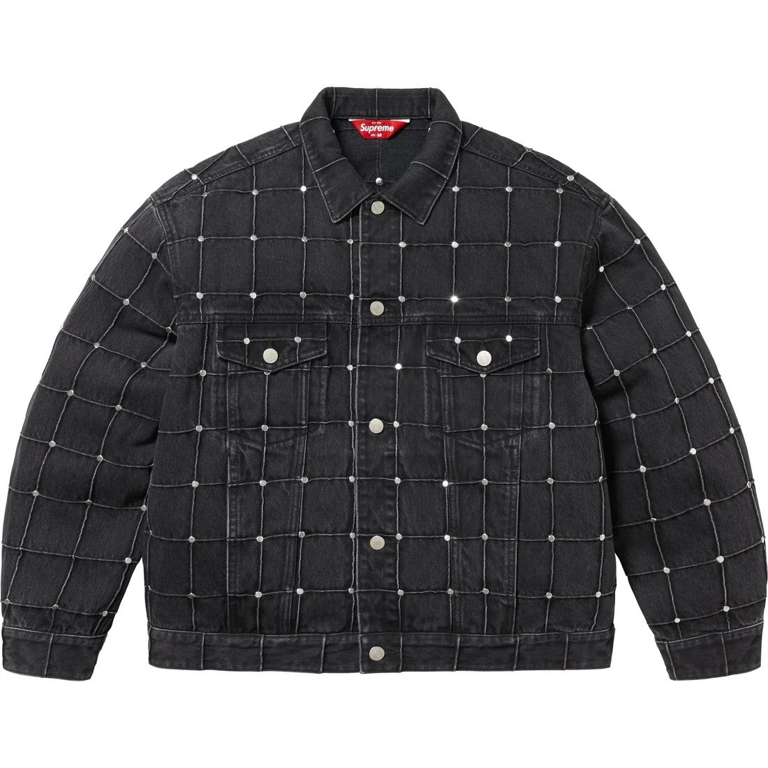 

Supreme Куртка джинсовая с заклепками, Black