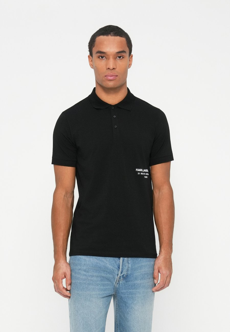

Поло KARL LAGERFELD Polo shirt, Black