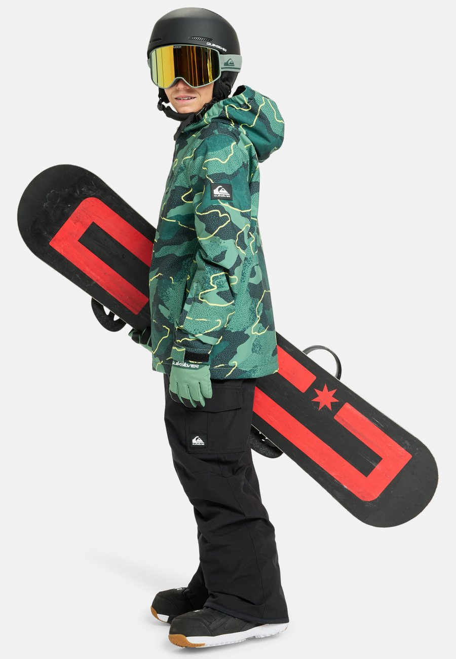 Зимняя куртка Quiksilver MISSION PRINTED YOUTH JK, Camostrokes Trekking Green/Green — фото 3
