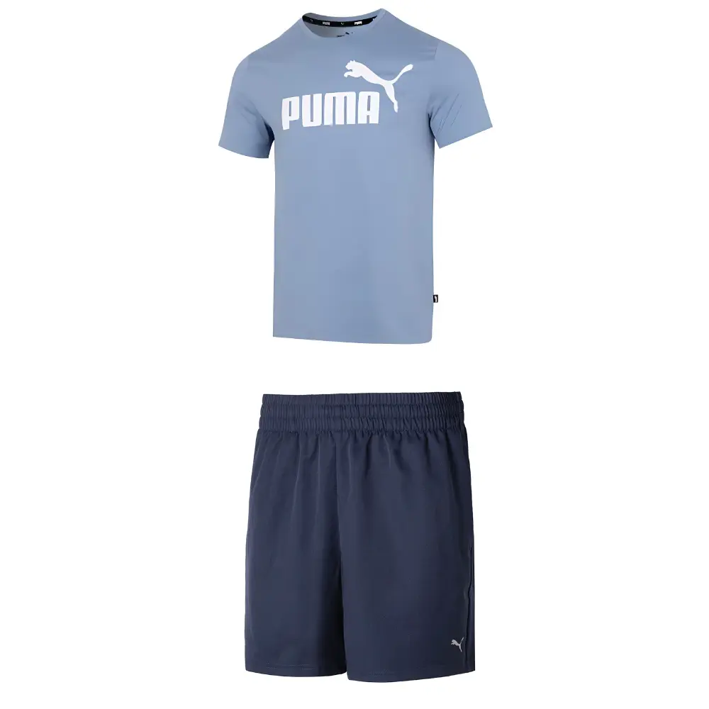 

Повседневная спортивная одежда для мужчин, цвет Blue Sky + Blue Puma, синий