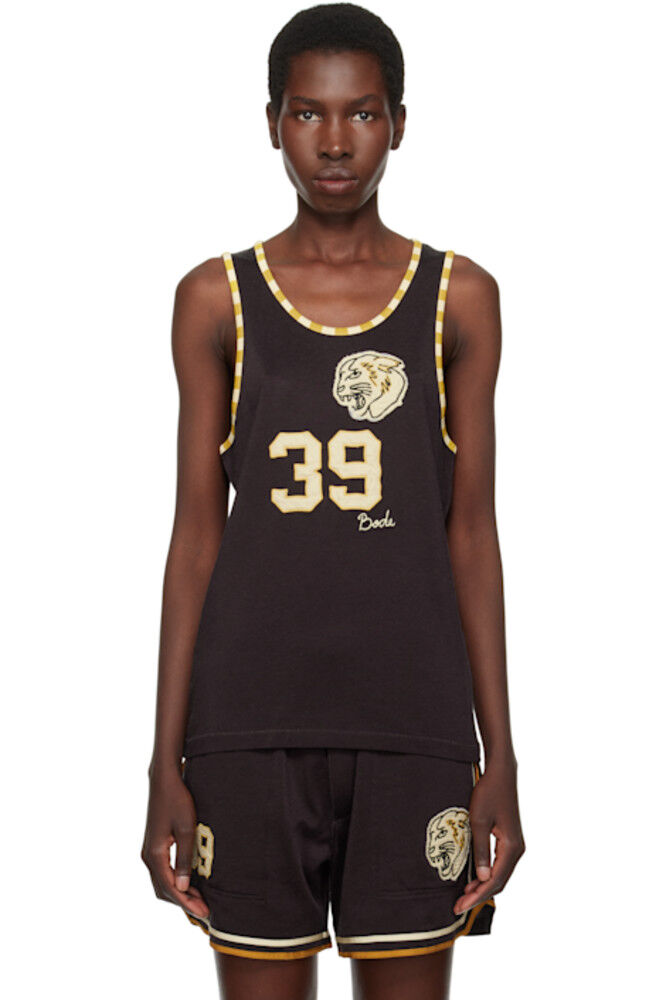 

Коричневый топ Bobcat Singlet Bode