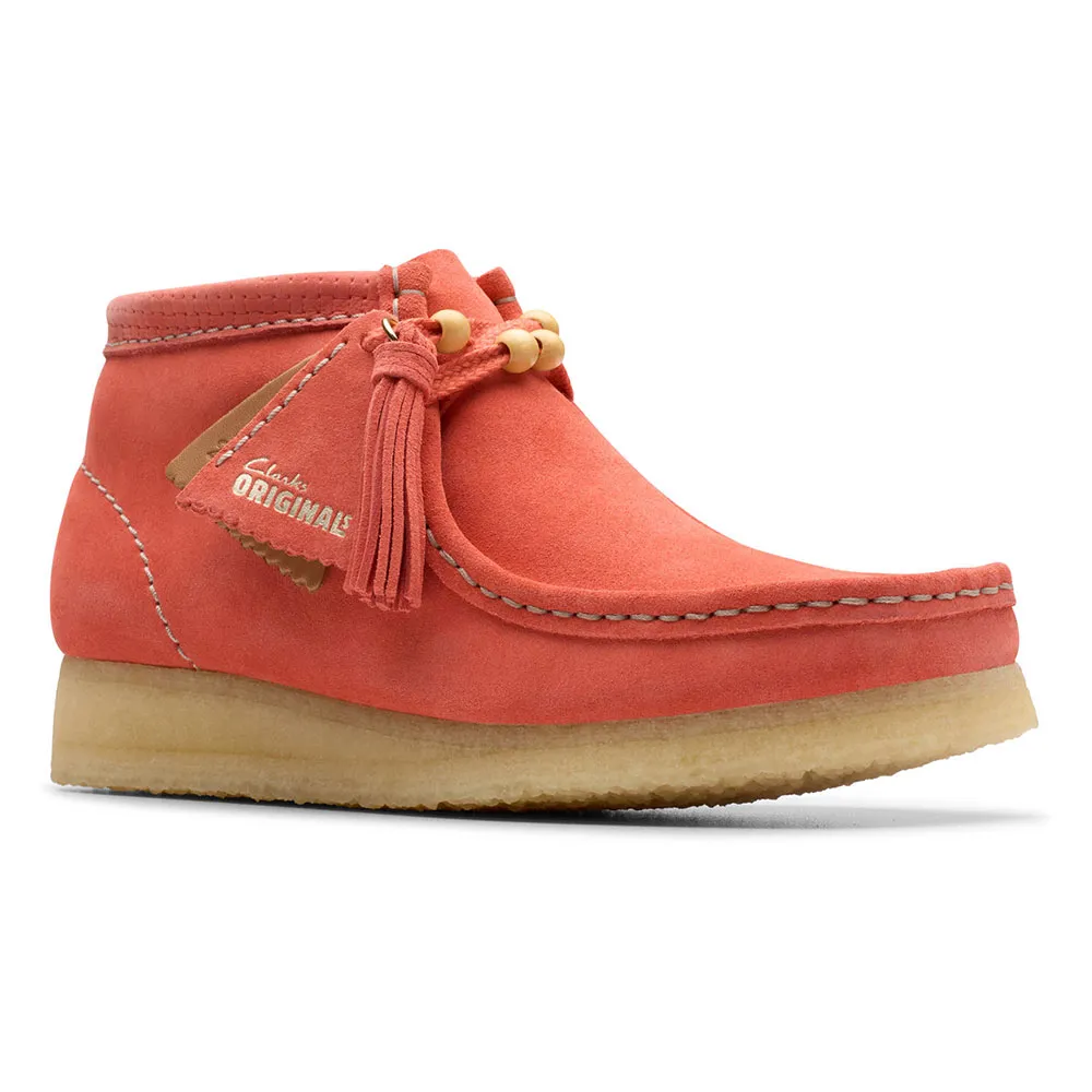 Ботинки Clarks Shoes Wallabee Boot, оранжевый