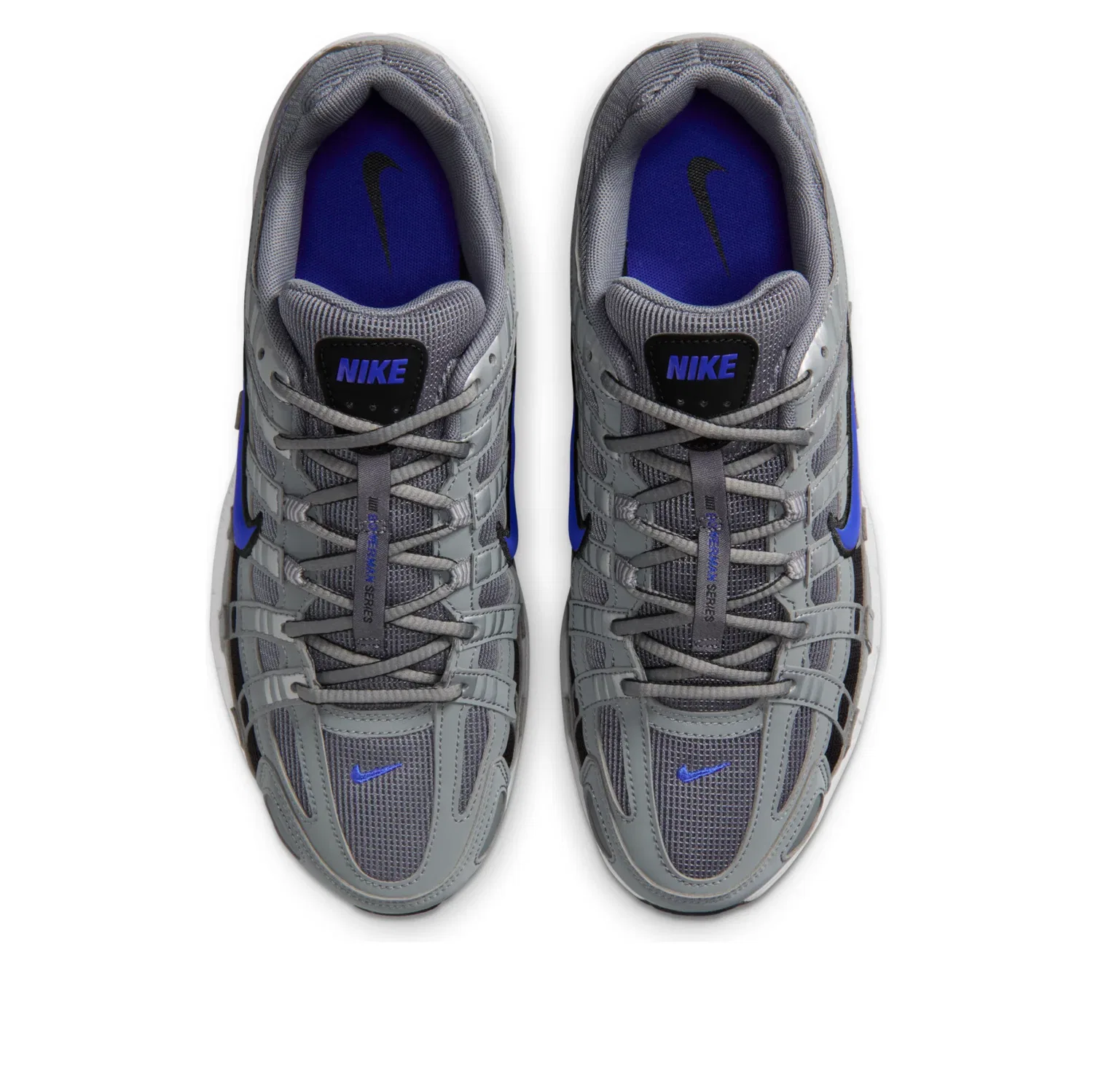 Кроссовки Nike P-6000 'Smoke Grey Racer Blue' IR5279-002, серый — фото 4
