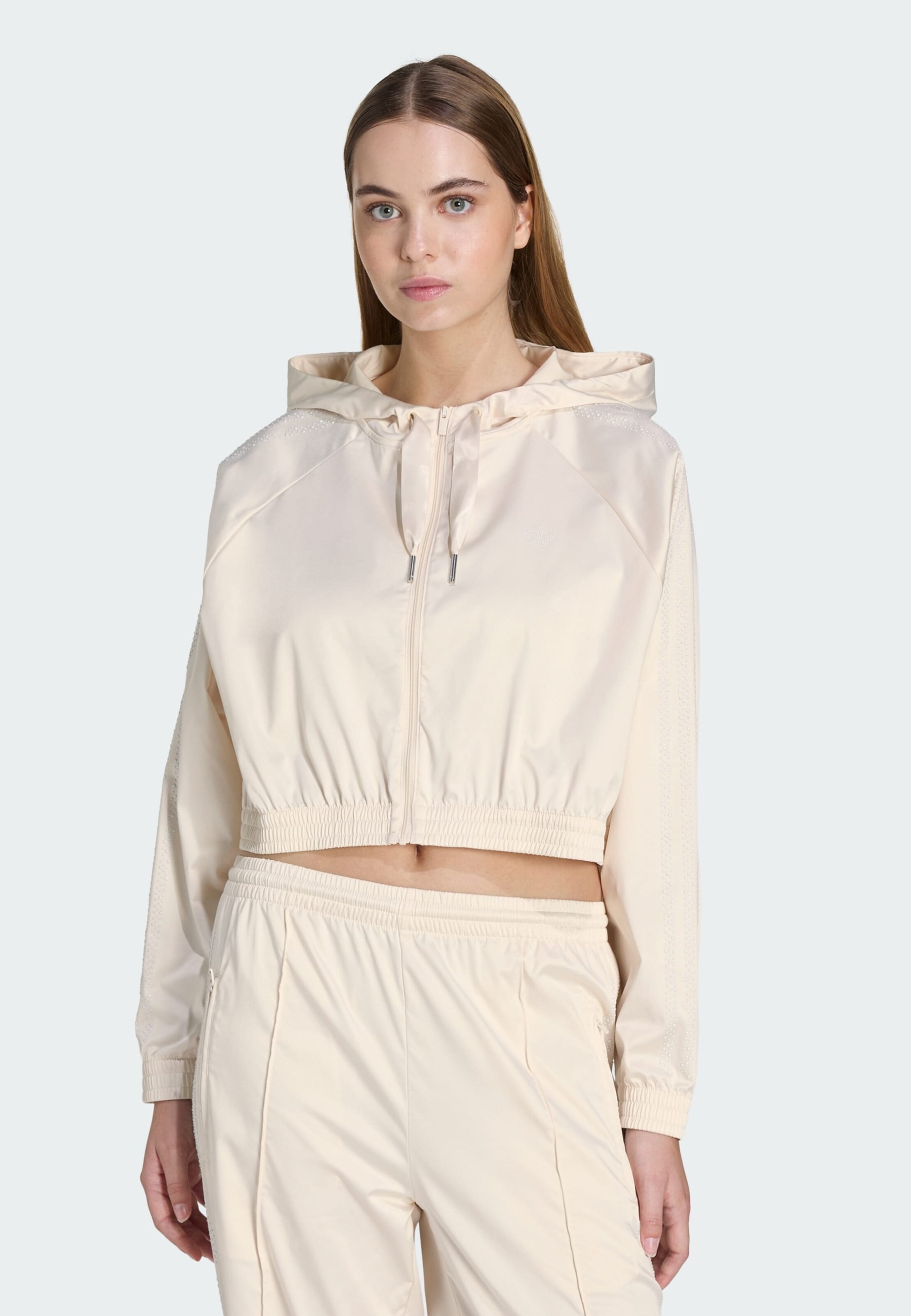 Adidas Originals Межсезонная куртка 'PEARL' из шерсти, цвет White — фото 2