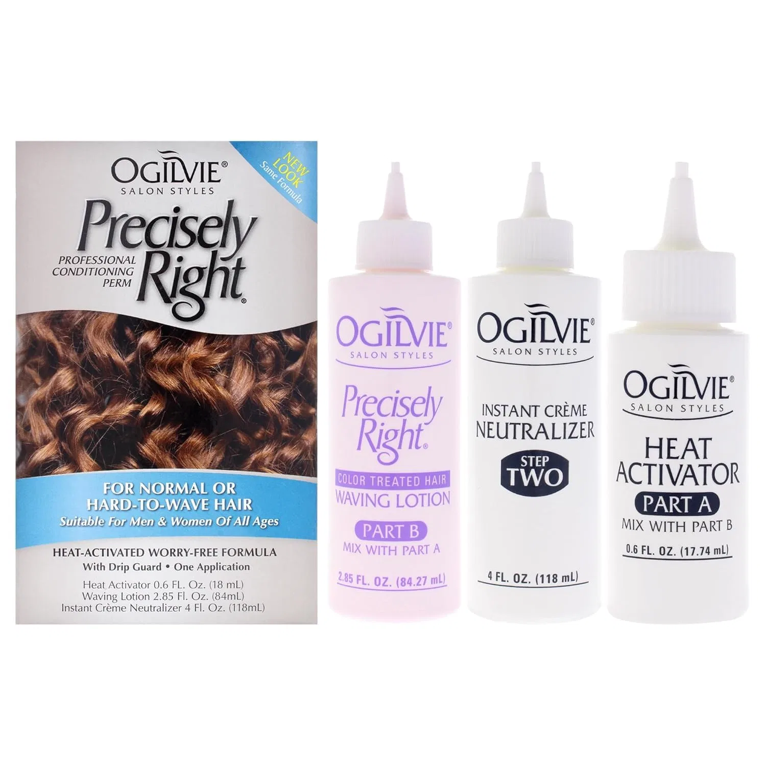 Профессиональное средство для химической завивки «Precisely Right» от Ogilvie Salon Styles Ogilvie — фото 2