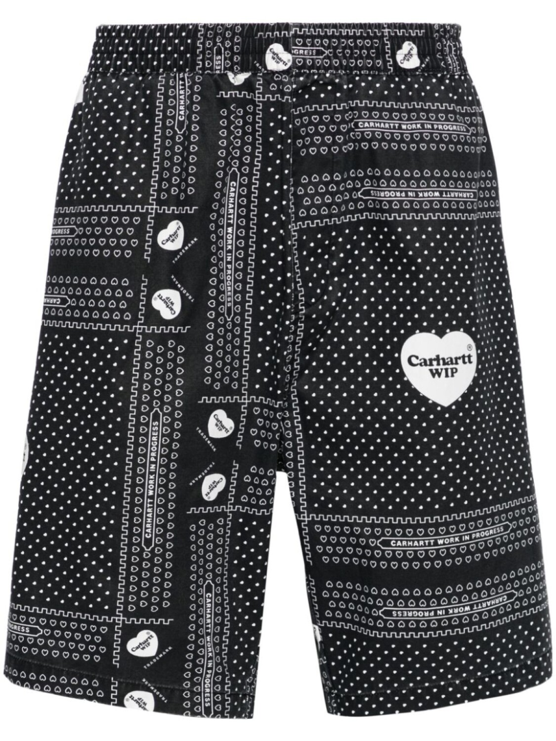 

Carhartt WIP шорты Heart Bandana, черный
