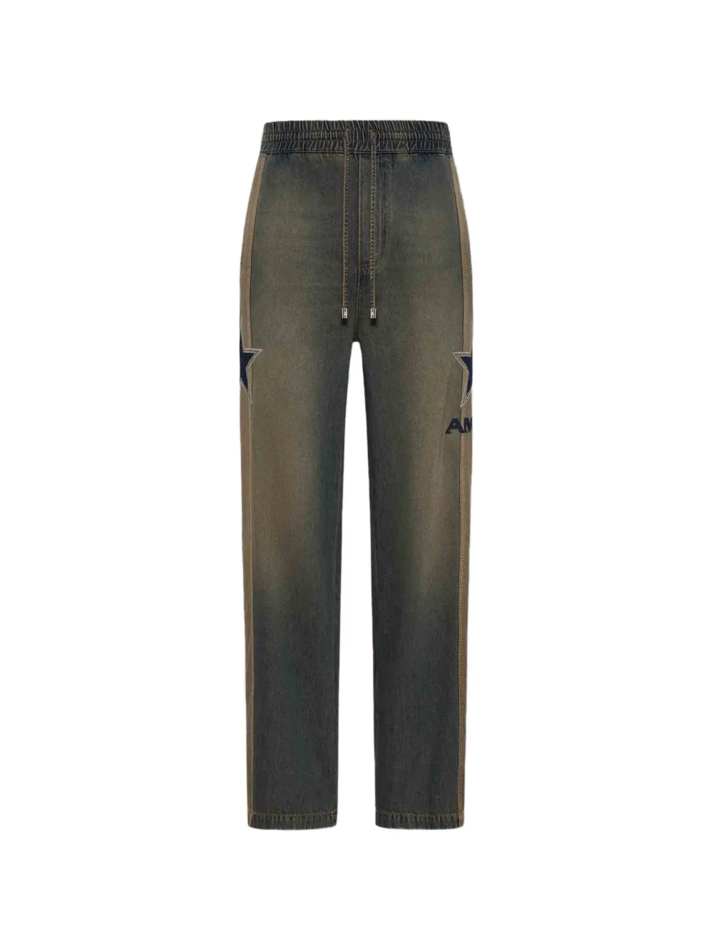 

Джинсы с деталями в виде звезд Amiri, синий