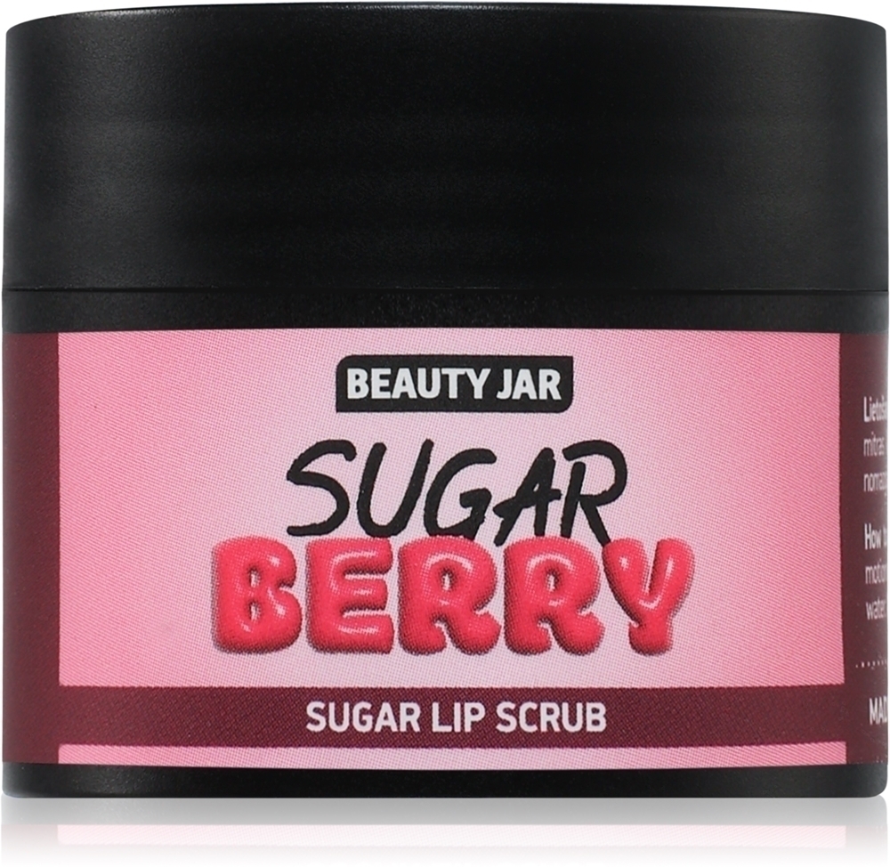 

Скраб для губ Berry Sugar с маслом какао и витамином Е Beauty Jar, 15 мл