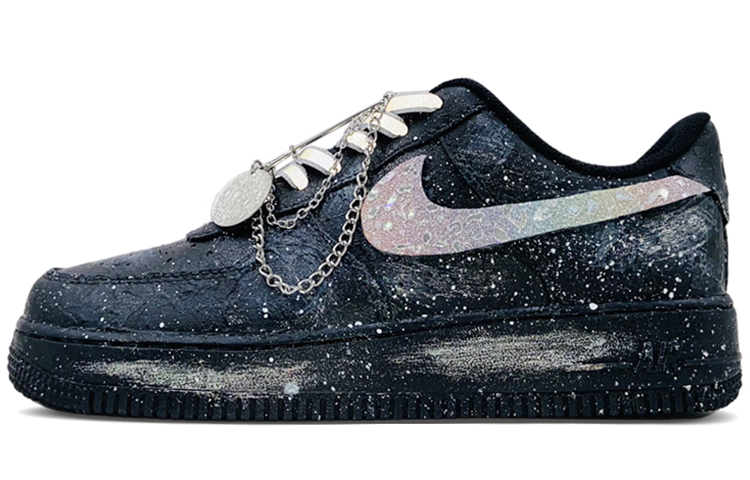 

Кроссовки Nike Air Force 1 Skateboard Shoes Women's Low-Top Pitch Black