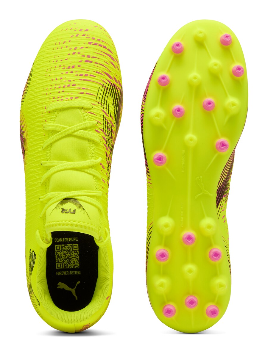 Футбольные бутсы PUMA Future 8 Play, неоново-желтый — фото 3