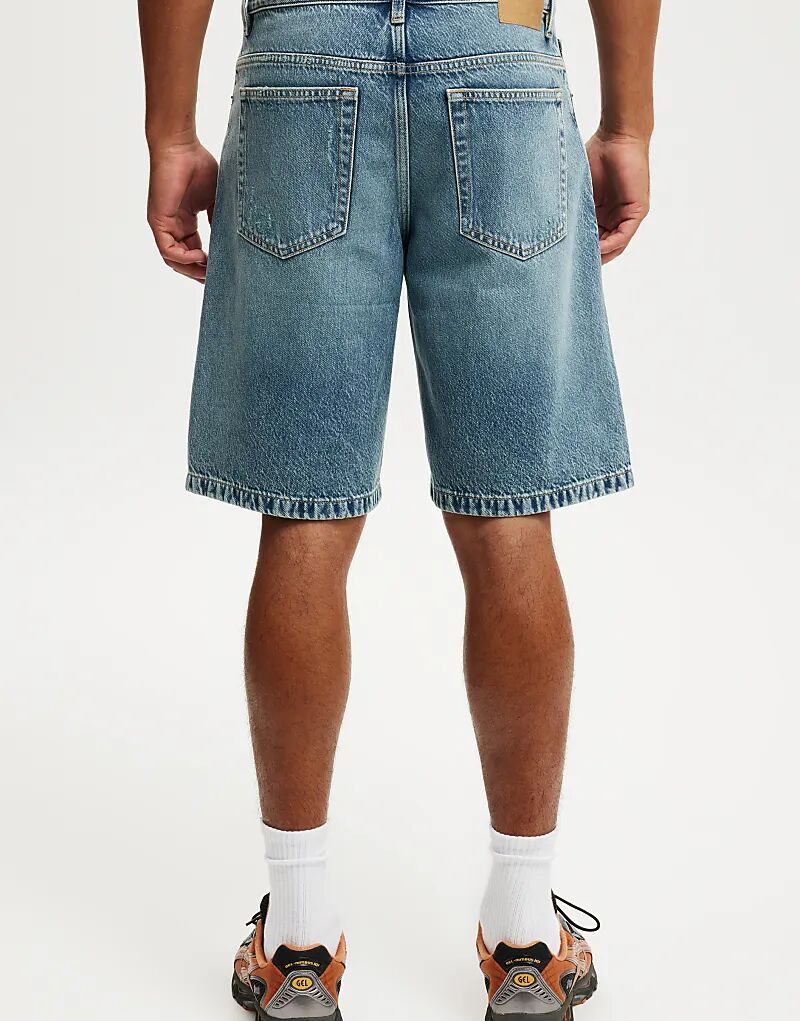 

Джинсовые шорты Cotton On цвета «калифорнийский синий» Cotton On