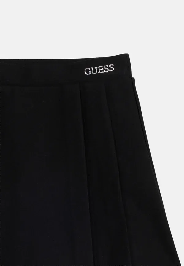 Юбка мини Kids teens punto milano wrap skirt Guess, черный — фото 4