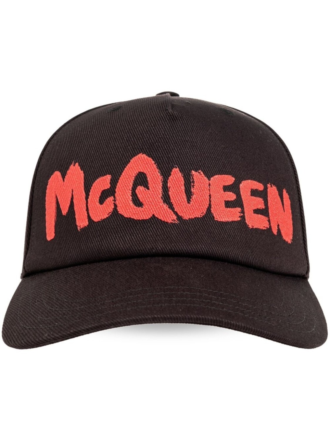 

Бейсболка с логотипом Alexander McQueen, черный