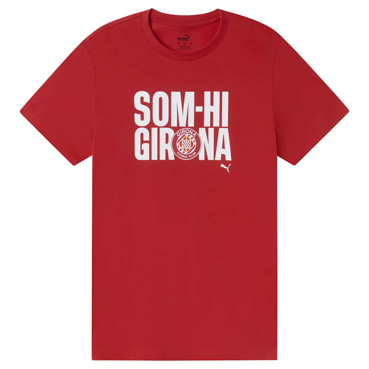 

Унисекс SOM-HI Tee Girona FC Puma футболка, красный