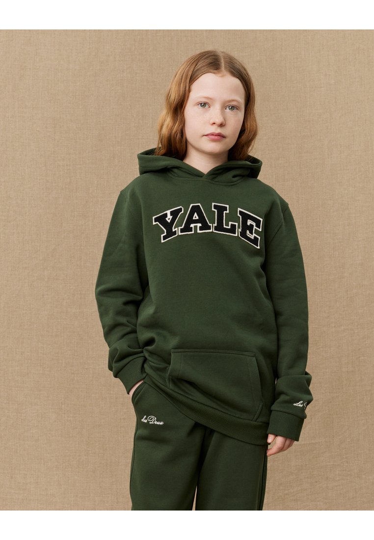 

Толстовка с капюшоном YALE HOODIE UNISEX Les Deux, темно-зеленый