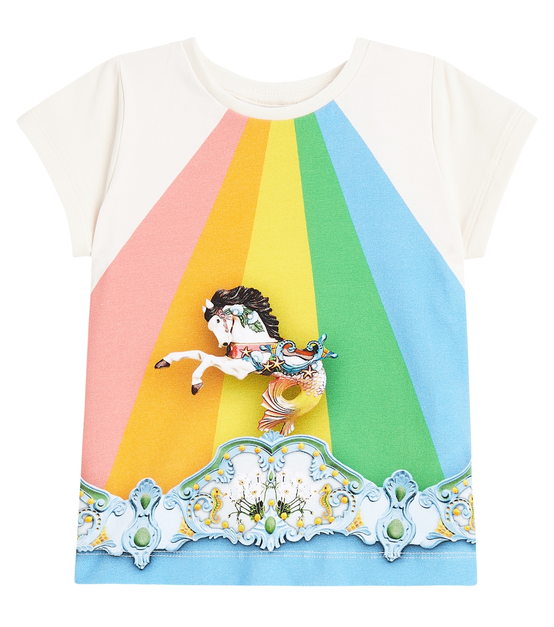 

Топ Baby Elly из хлопковой смеси Molo, Carousel Top