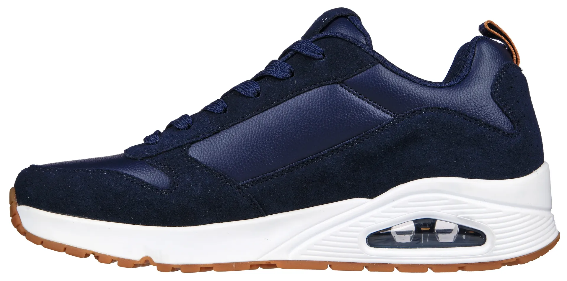 Кроссовки Skechers "Uno Stacre", с воздушной подошвой, повседневная обувь, полуботинки, туфли на шнуровке, цвет морской волны — фото 4