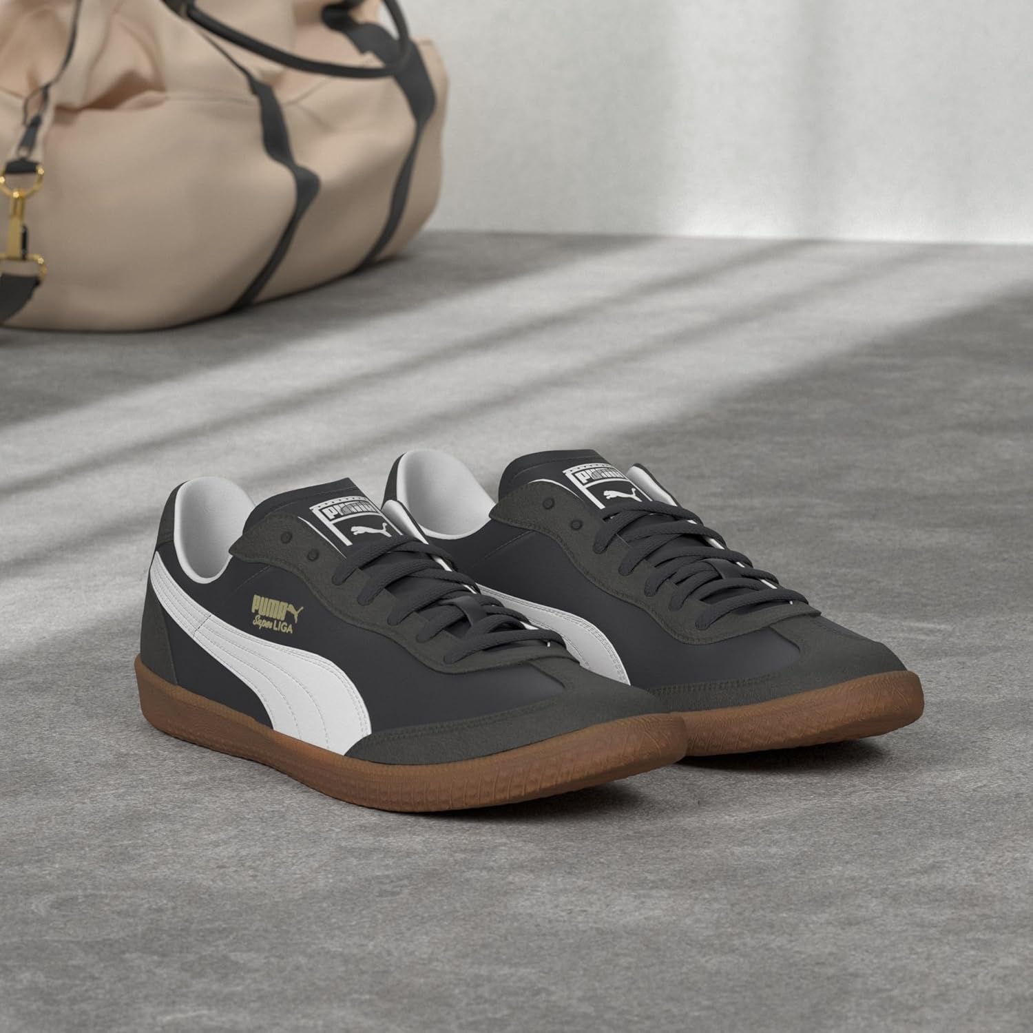 Мужские кроссовки PUMA Super Liga OG Retro, темно-синий/белый — фото 2