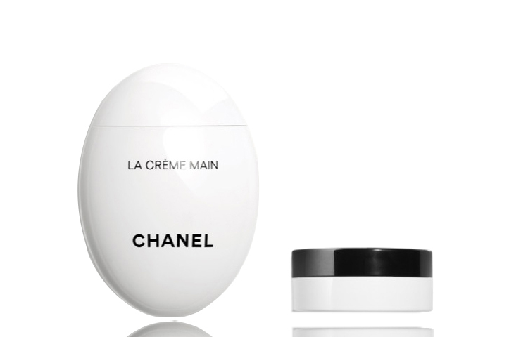 Увлажняющий крем для рук и ногтей CHANEL LA CRÈME MAIN в овальном флаконе