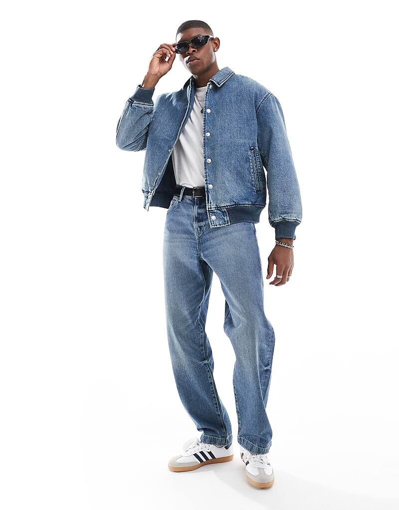 

Levi's – Rowan – синяя джинсовая куртка в студенческом стиле