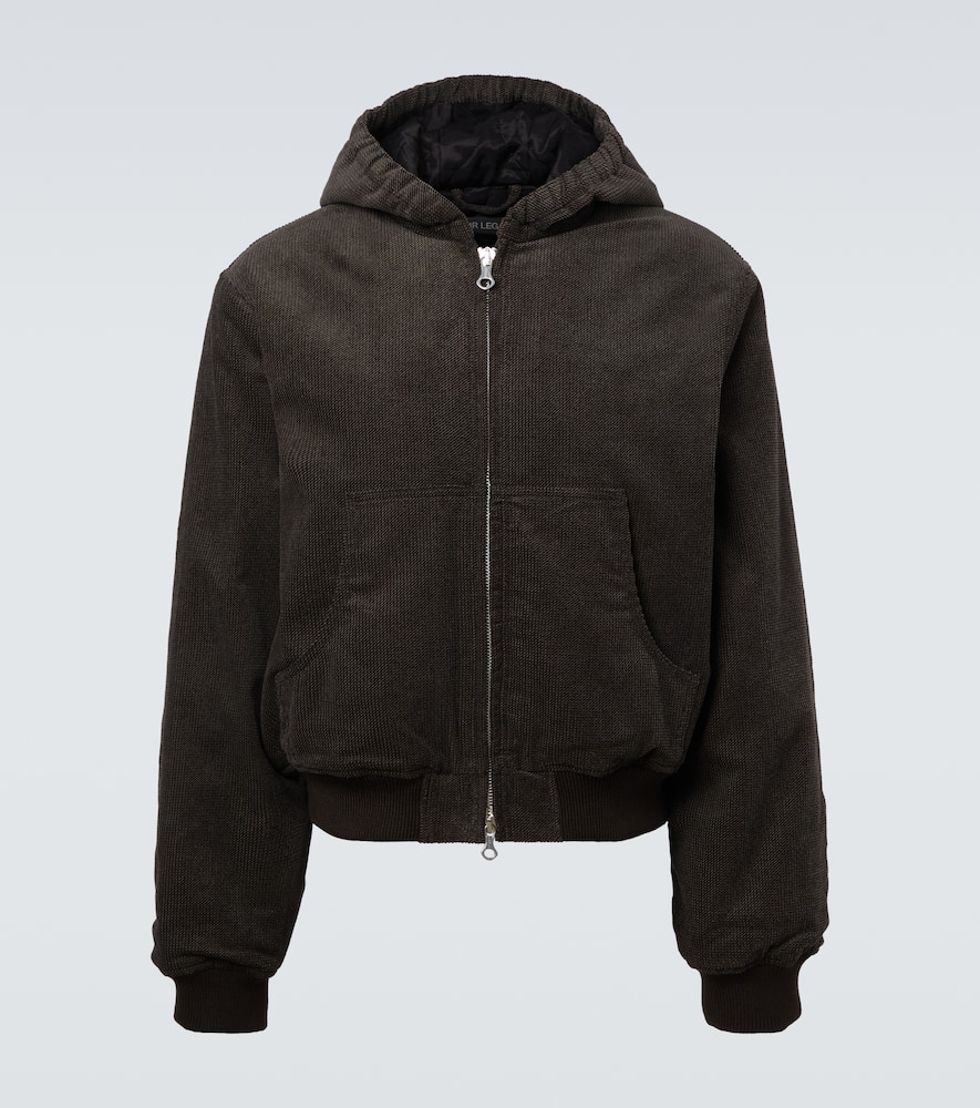 

Куртка из хлопкового вельвета и твила Our Legacy, Dark Brown Twill Cord