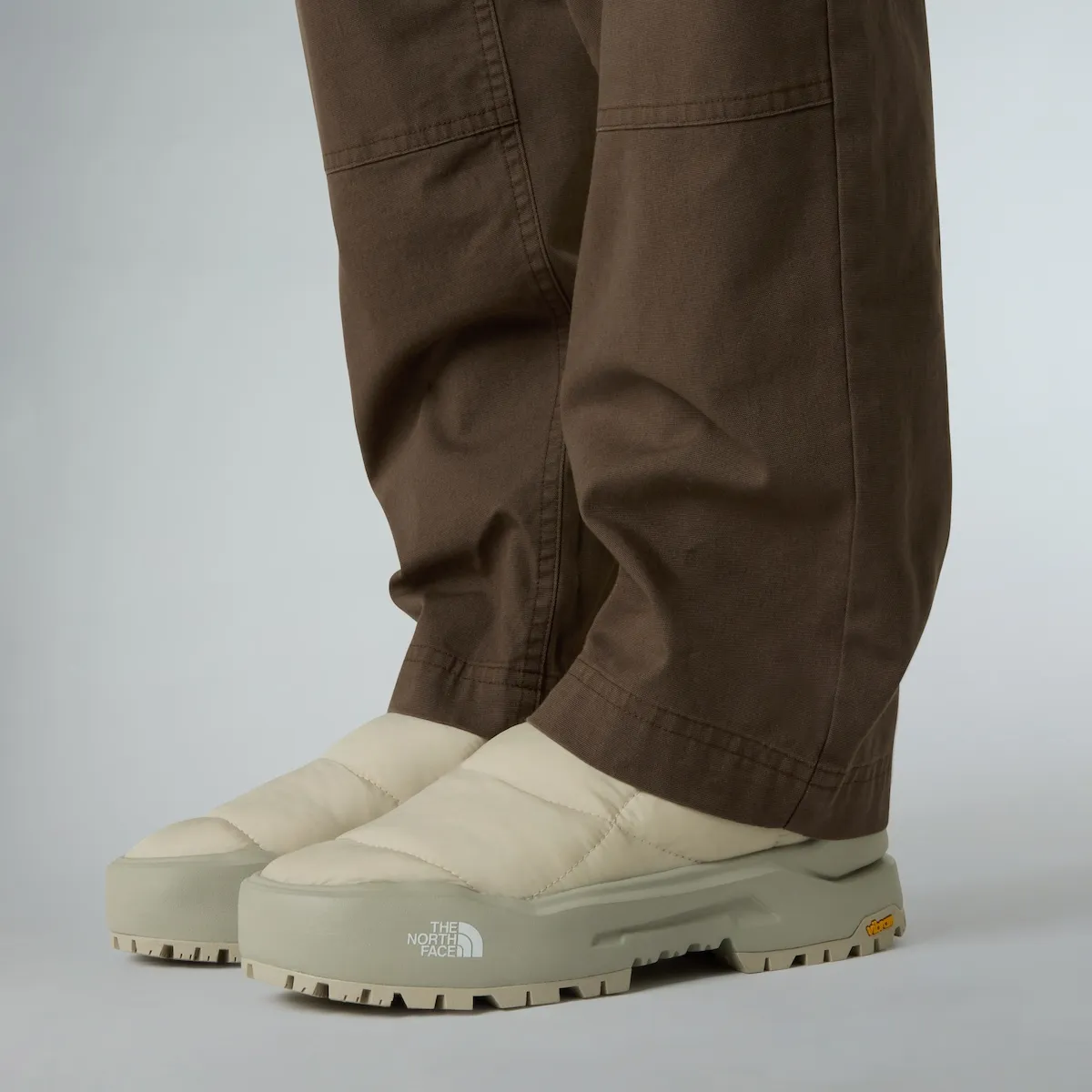 Мужские тапочки ThermoBall Base C The North Face, коричневый — фото 3