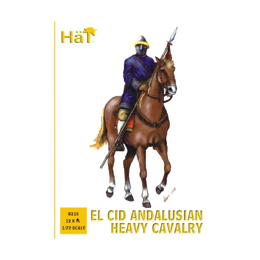 

Эль Сид Андалузская тяжелая кавалерия, Historical Plastic Military Figures - Medieval (1:72) (Hat Industries)