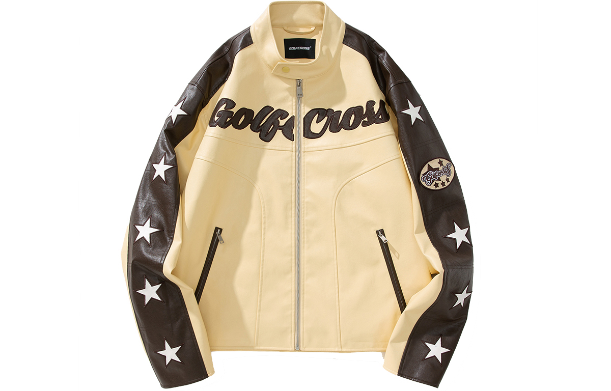 

GOLFCROSS Кожаная куртка унисекс, Yellow