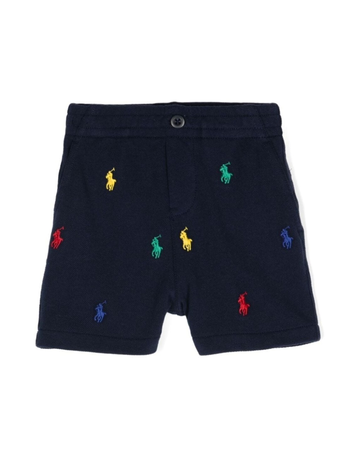 

Ralph Lauren Kids шорты с вышивкой Polo Pony, синий