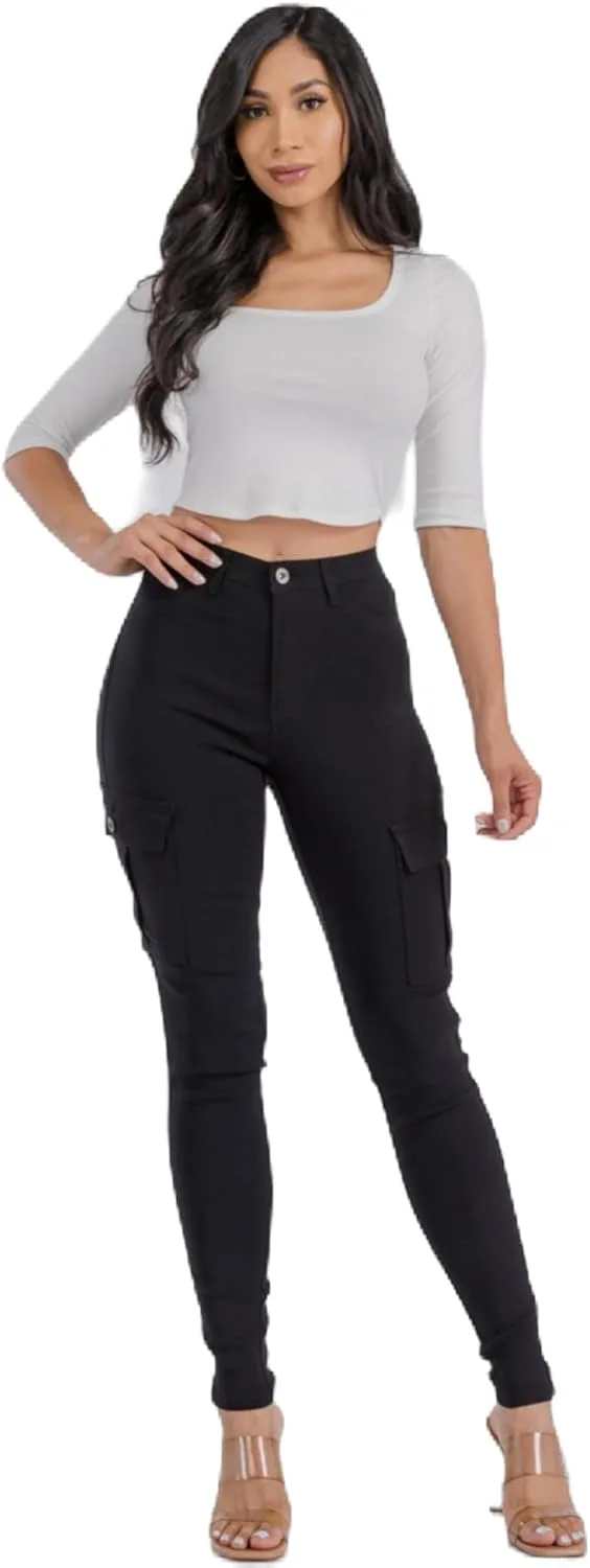 

Джинсы-джоггеры с карманом-карго JC JQ