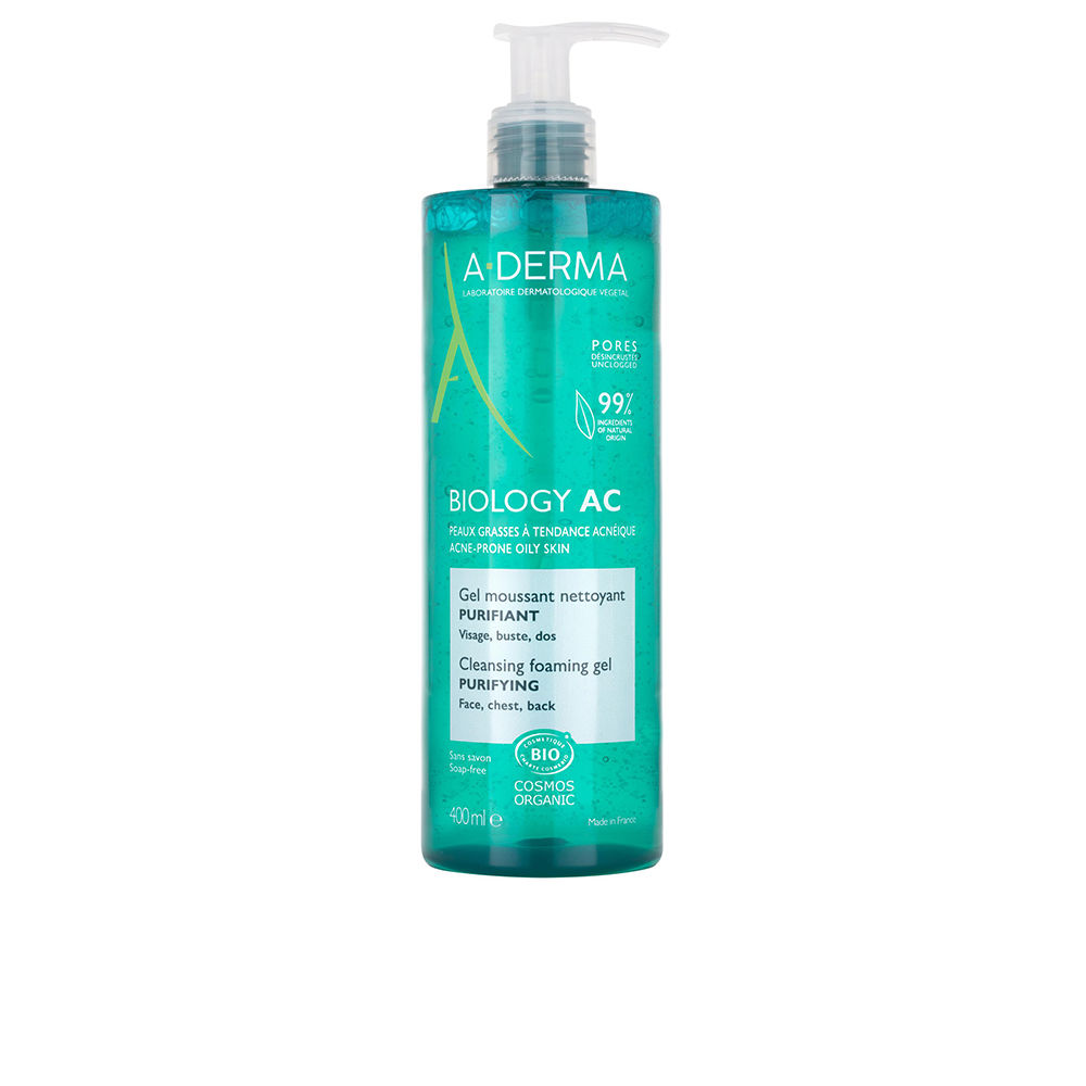 

Очищающий гель для лица Biology ac gel limpiador A-derma, 400 мл