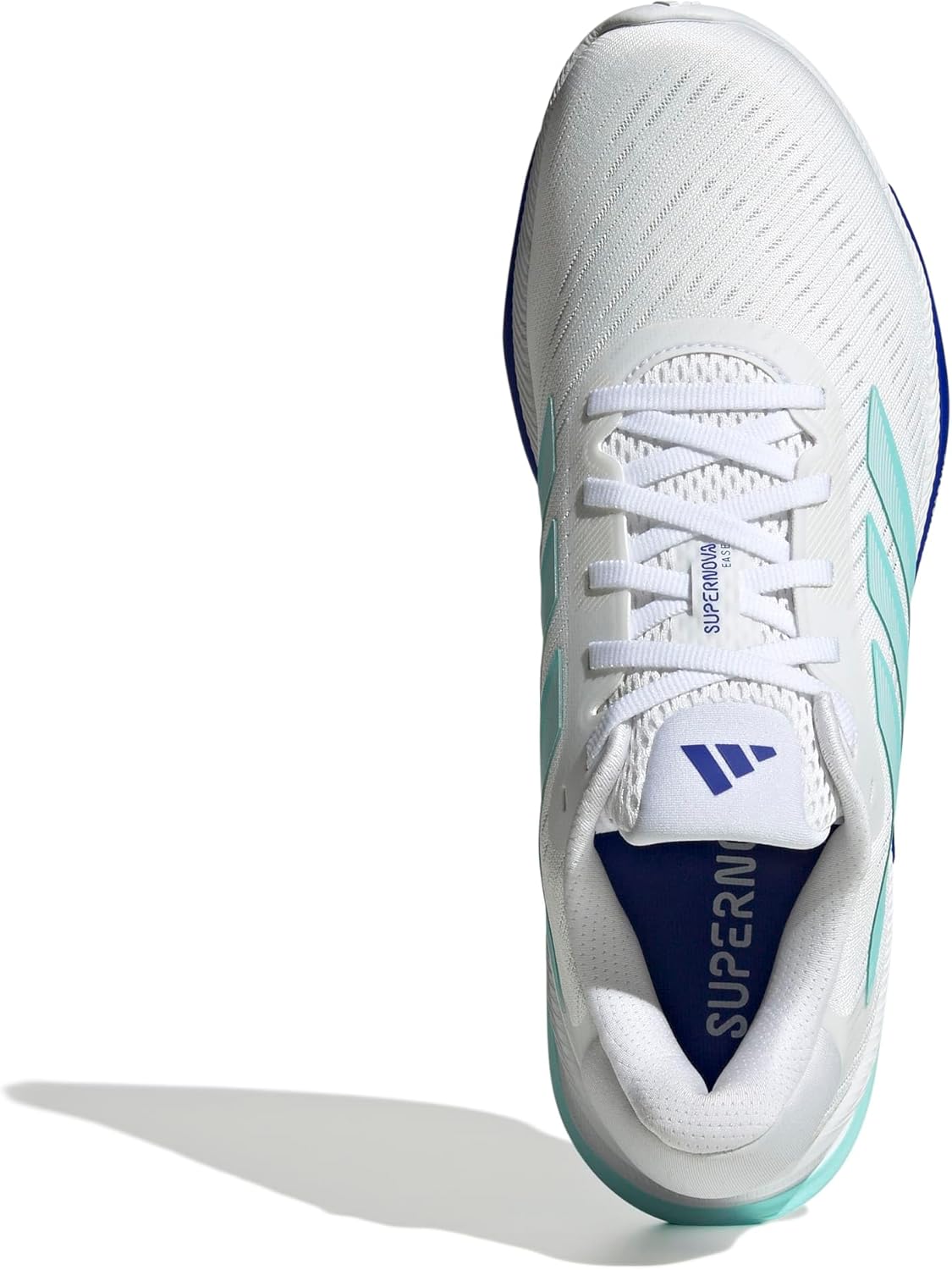 Мужские кроссовки Adidas Supernova Ease для бега, белый/голубой — фото 2