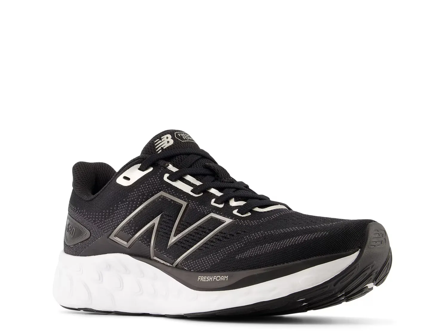 Кроссовки Fresh Foam 680 v8 Running Shoe New Balance, черно-белый