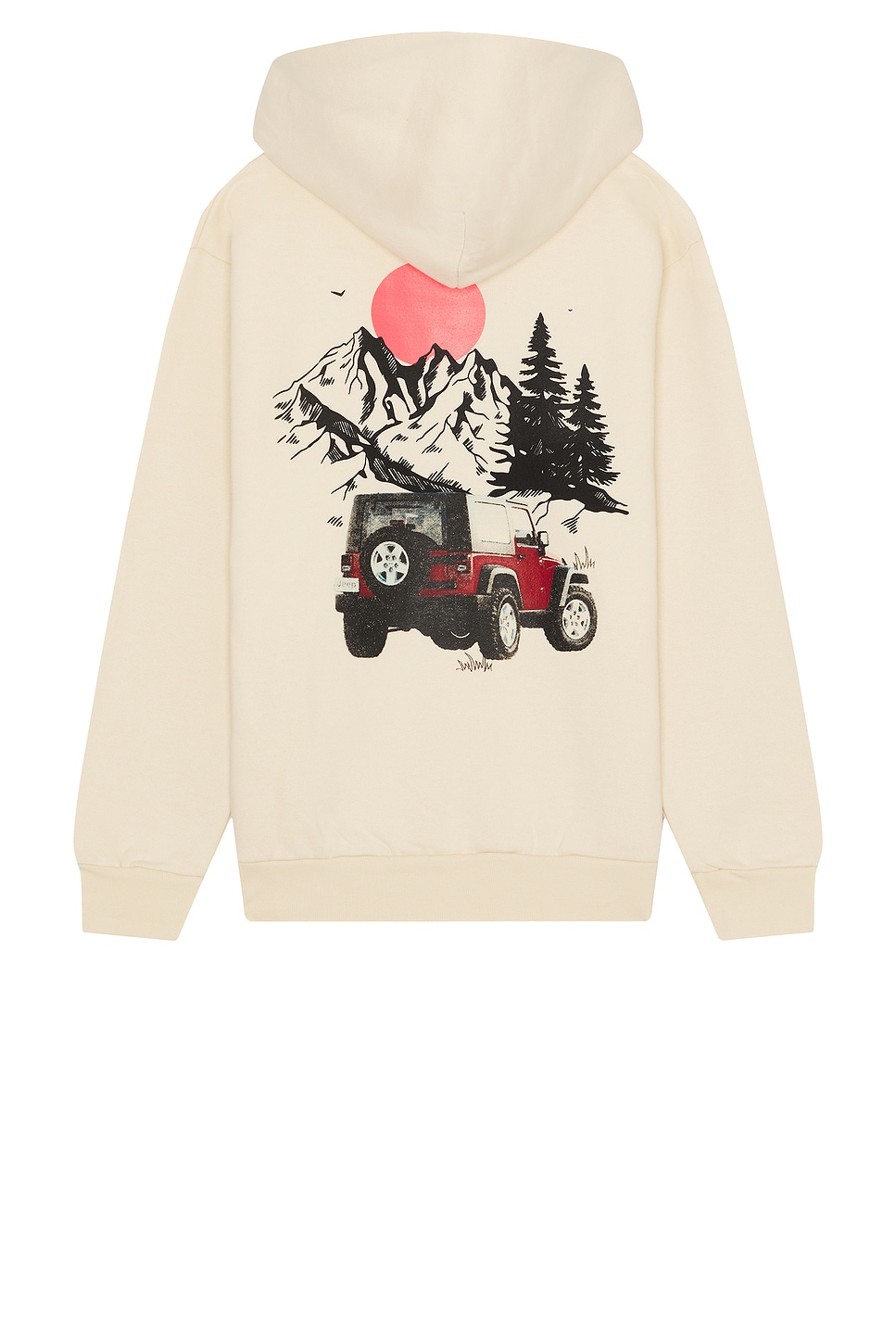 

Толстовка с капюшоном Jeep forest Philcos, sand pigment