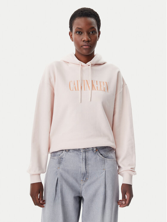 

Толстовка обычного кроя Varsity J20J225579 Calvin Klein Jeans, розовый