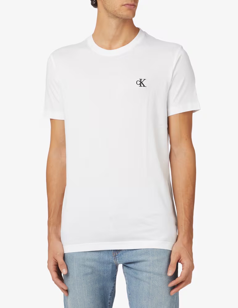 

Узкая футболка Ck Essential Calvin Klein Jeans, белый
