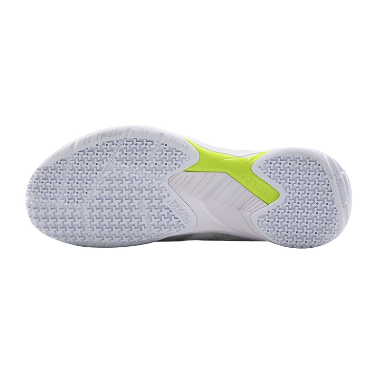 YONEX POWER CUSHION CASCADE ACCEL Белые Лаймовые Унисекс Бадминтонные Кроссовки Низкие Амортизация Защита Поддержка Противоскользящие — фото 4