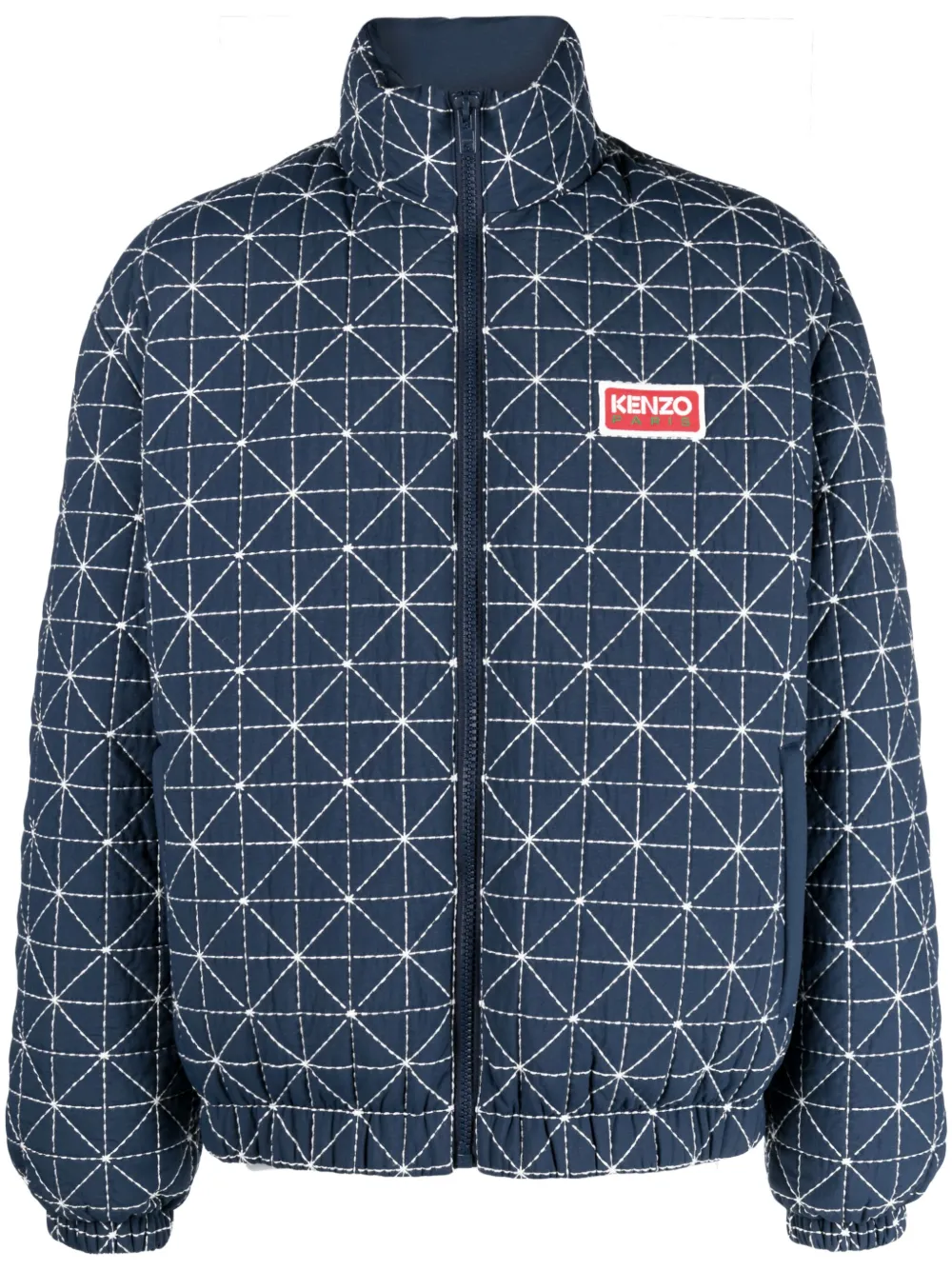 

Пуховик Sashiko KENZO, синий