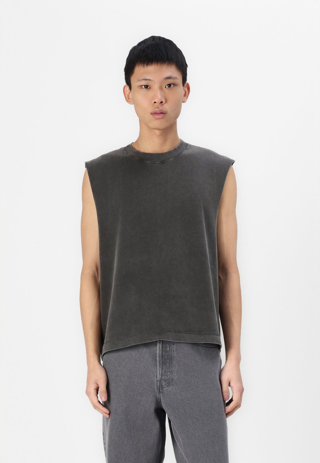 

Майка TANK Abercrombie & Fitch, черный