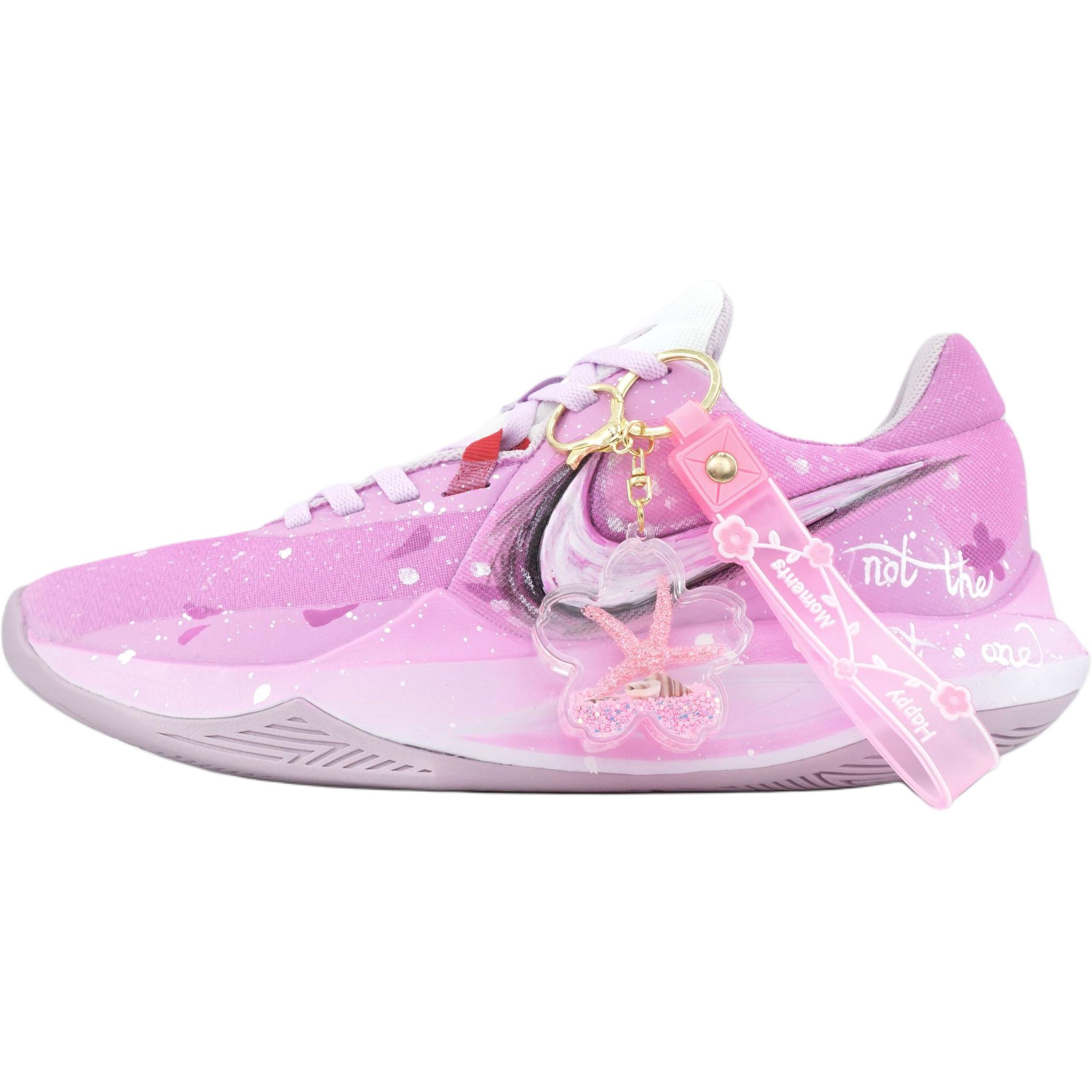 

Nike Precision 6 The Final Chapter Of Sakura устойчивые к истиранию низкие баскетбольные кроссовки мужские Purple Pink