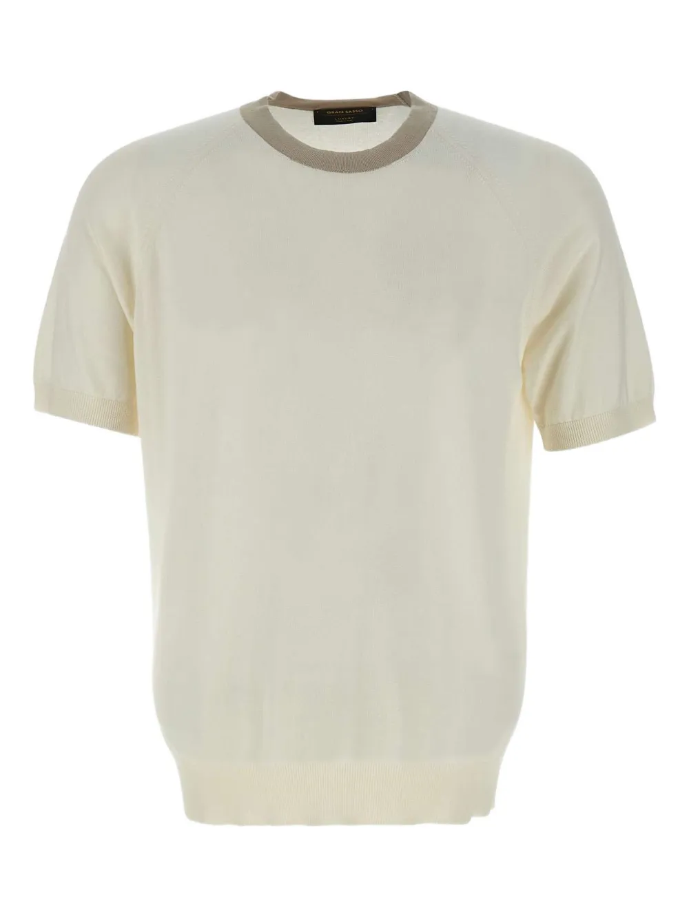 

Футболка из органического хлопка Gran Sasso, нейтральный