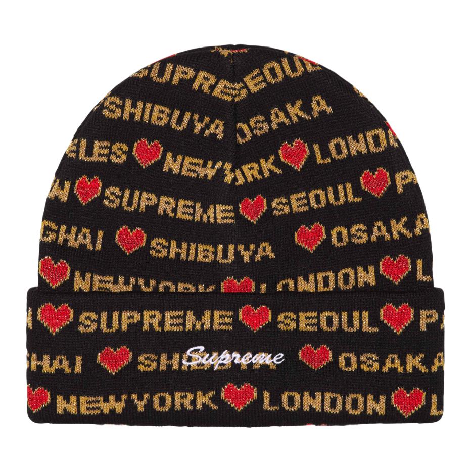 

Supreme Боб с сердечками, Black