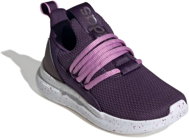 Беговые кроссовки adidas Kids Lite Racer Adapt 7.0, белый/фиолетовый