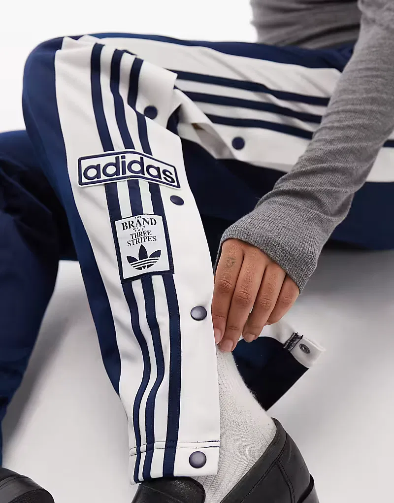 Спортивные брюки Adidas Originals Adibreak, сине-белый — фото 3