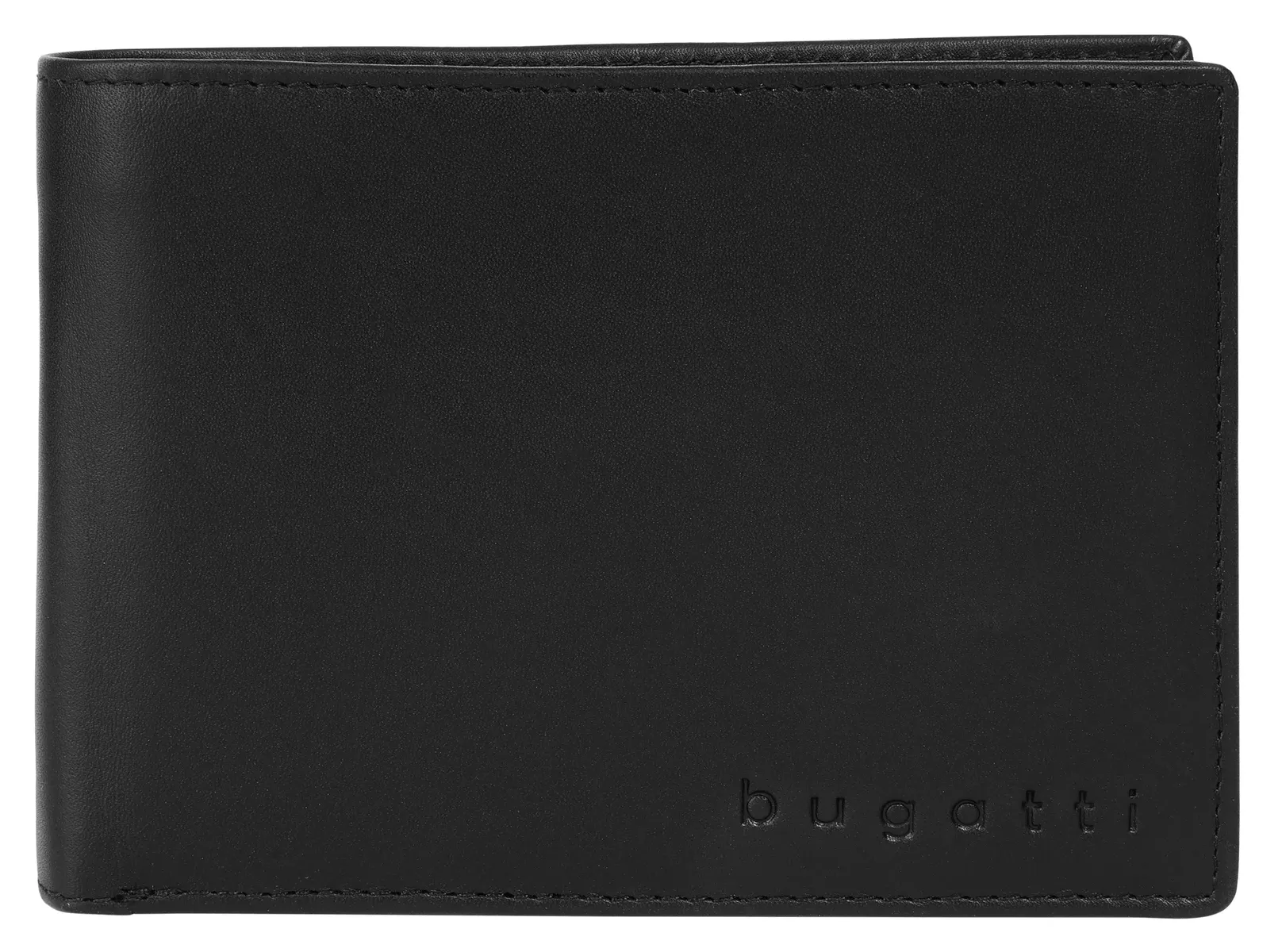 

Кошелек bugatti "SUPER SLIM RFID", натуральная кожа, черный