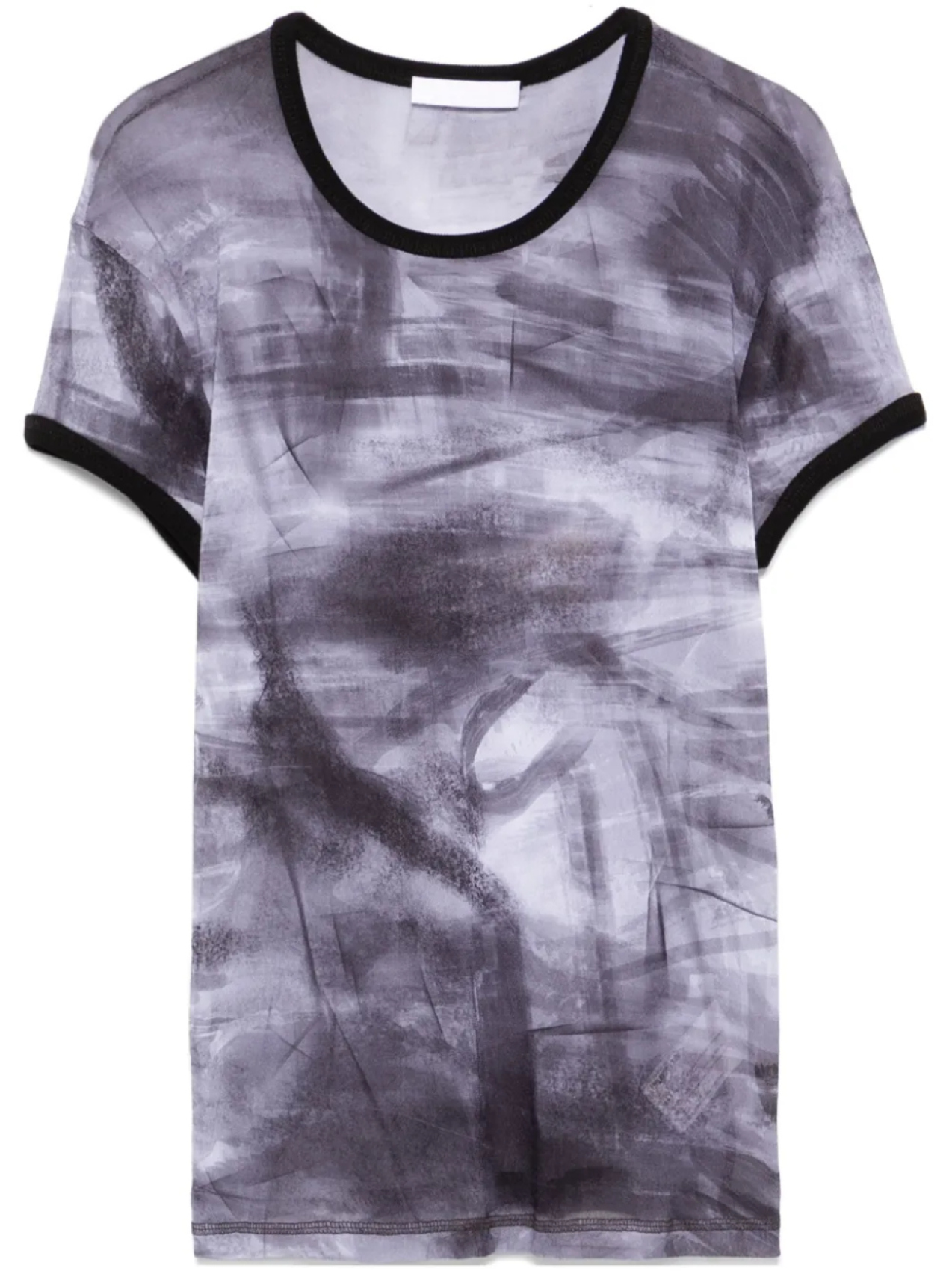 

Helmut Lang футболка с графичным принтом, черный