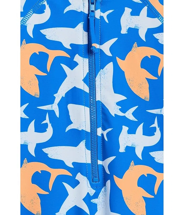 Солнцезащитный костюм с длинным рукавом Shark Squad Snapper Rock Kids, Blue — фото 3