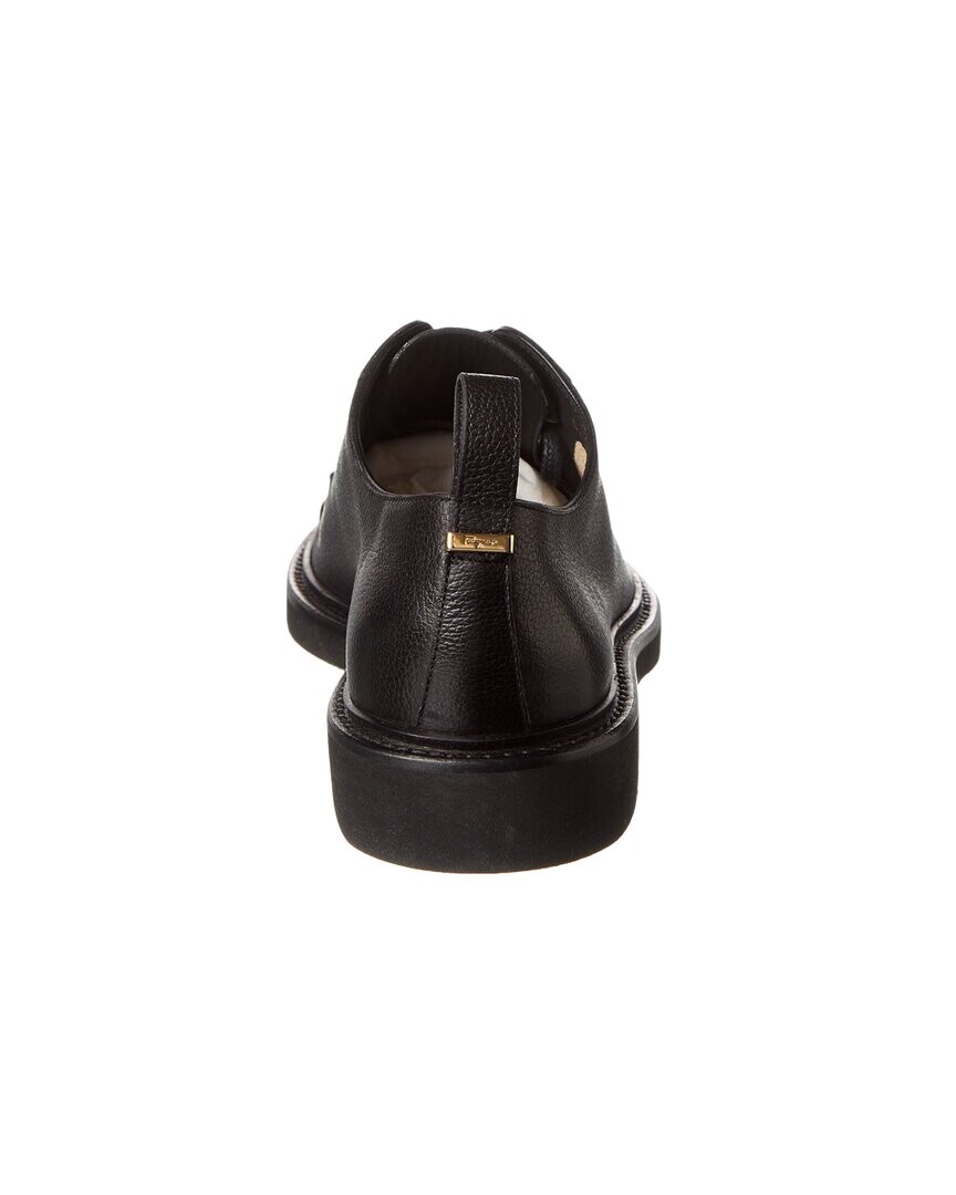 Кожаные лоферы Ferragamo Policoro Salvatore Ferragamo, черный — фото 3
